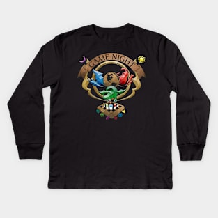 Game Night Kids Long Sleeve T-Shirt